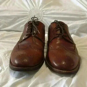 Florsheim Imperial Brown Leather Wingtip Oxford Dress Shoes 9M